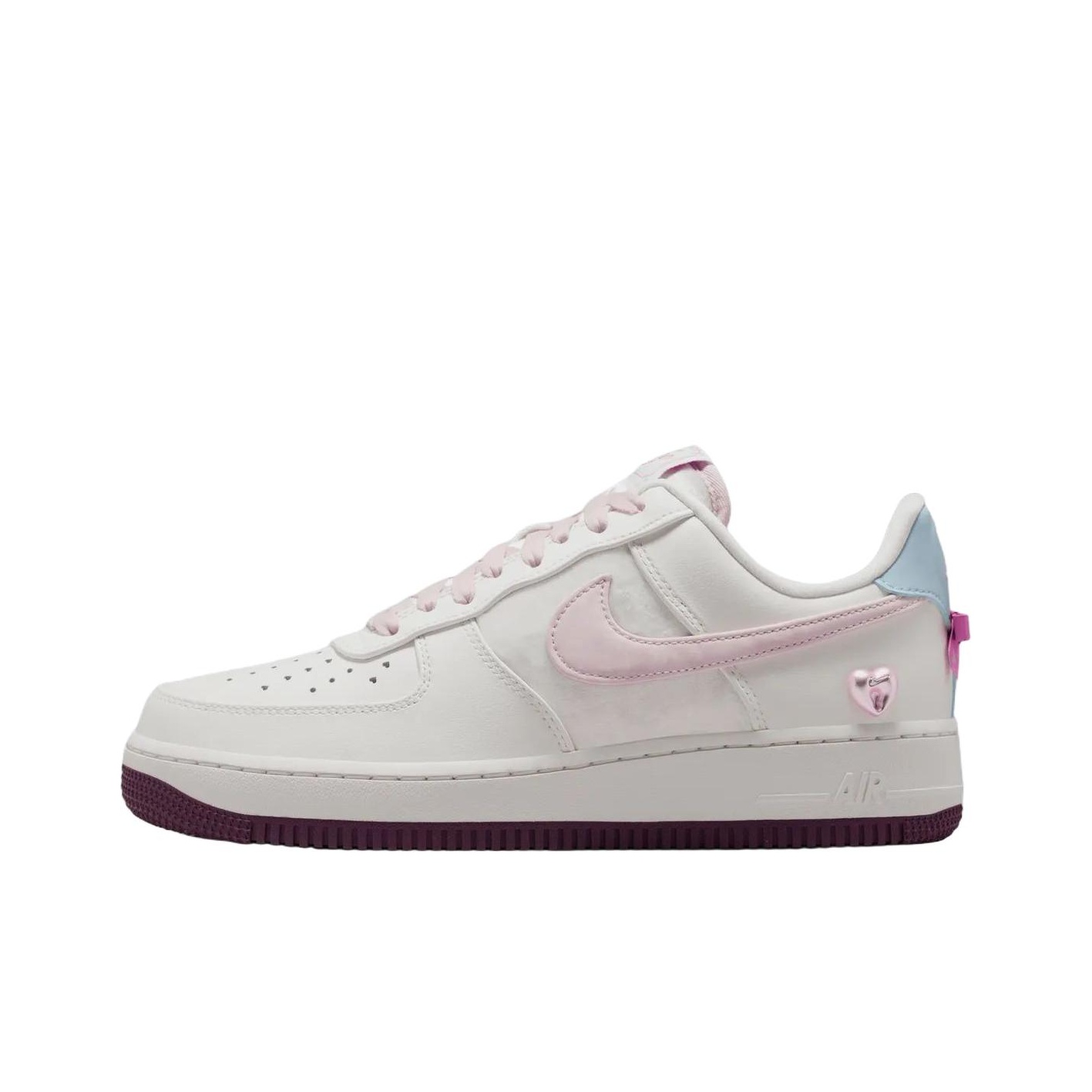Nike Shoes Air Force 1 - ไนกี้ แอร์ ฟอร์ซ 1 โลว์ท็อปรองเท้าสเก็ตบอร์ดผู้หญิงสีขาวสีชมพู IQ4937-161