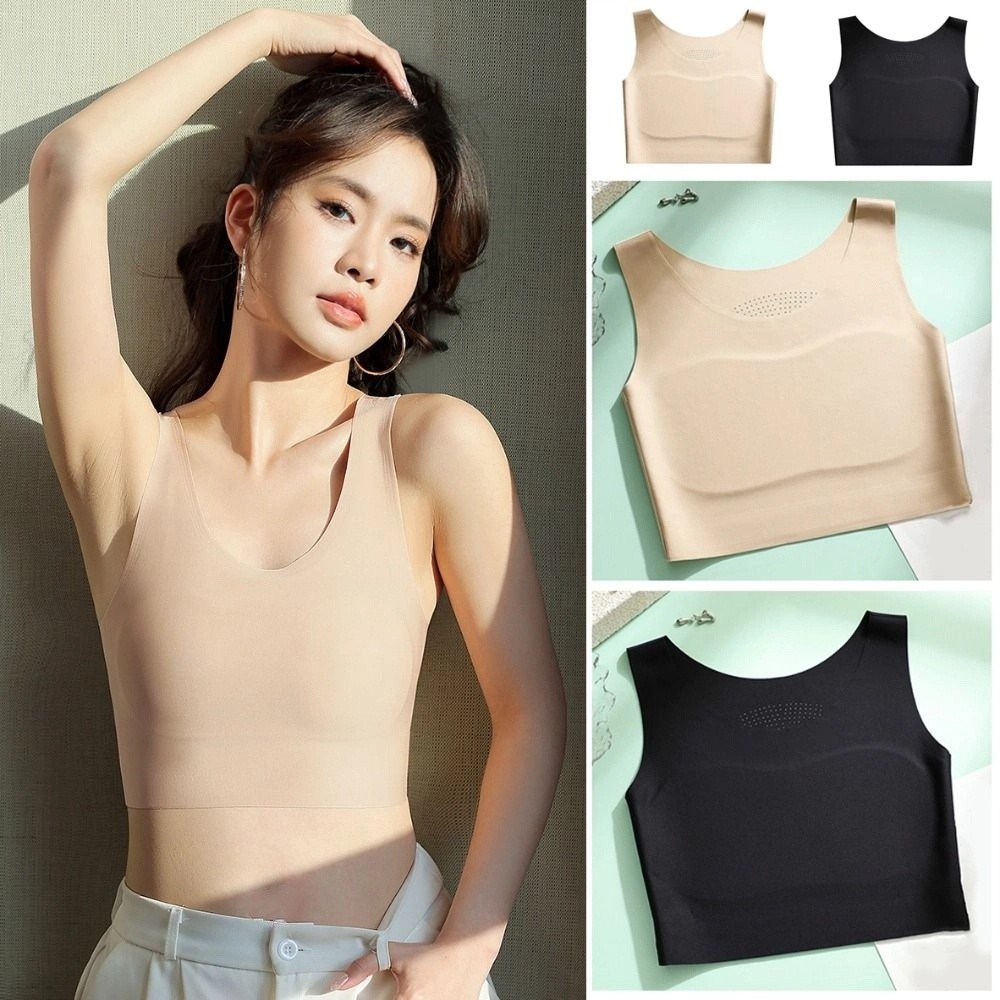 บราไร้สายผ้าไอซ์ซิลค์สำหรับผู้ - Plunge Bra Push Up บทวิจารณ์และราคา