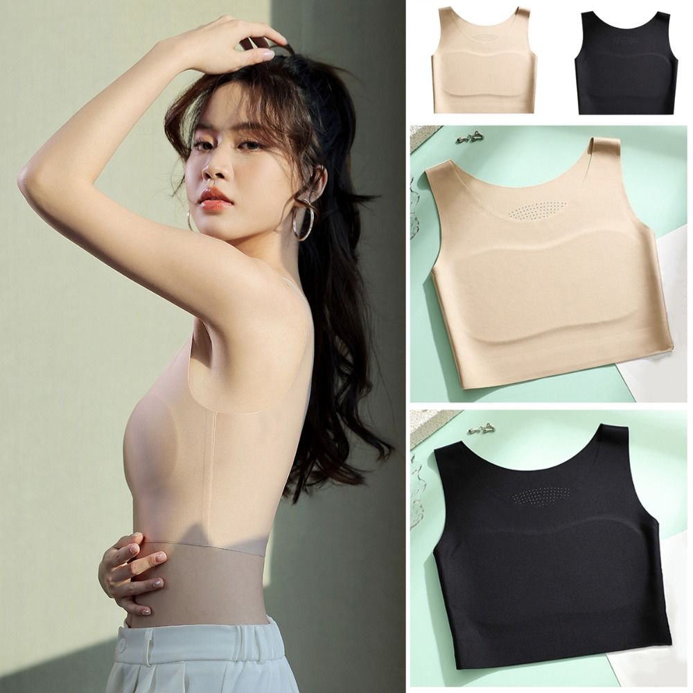 บราไร้สายผ้าไอซ์ซิลค์สำหรับผู้ - Plunge Bra Push Up บทวิจารณ์และราคา